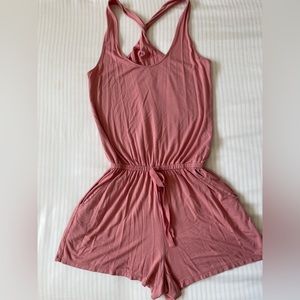Airie. XS Short romper. Blush color.
